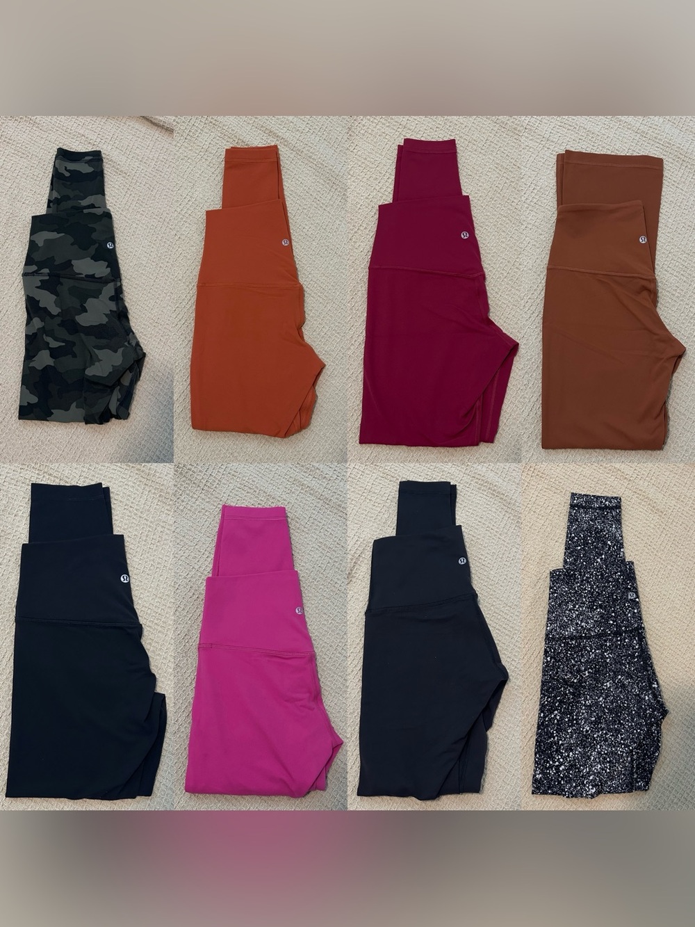 lululemon athletica leggings, all size 6